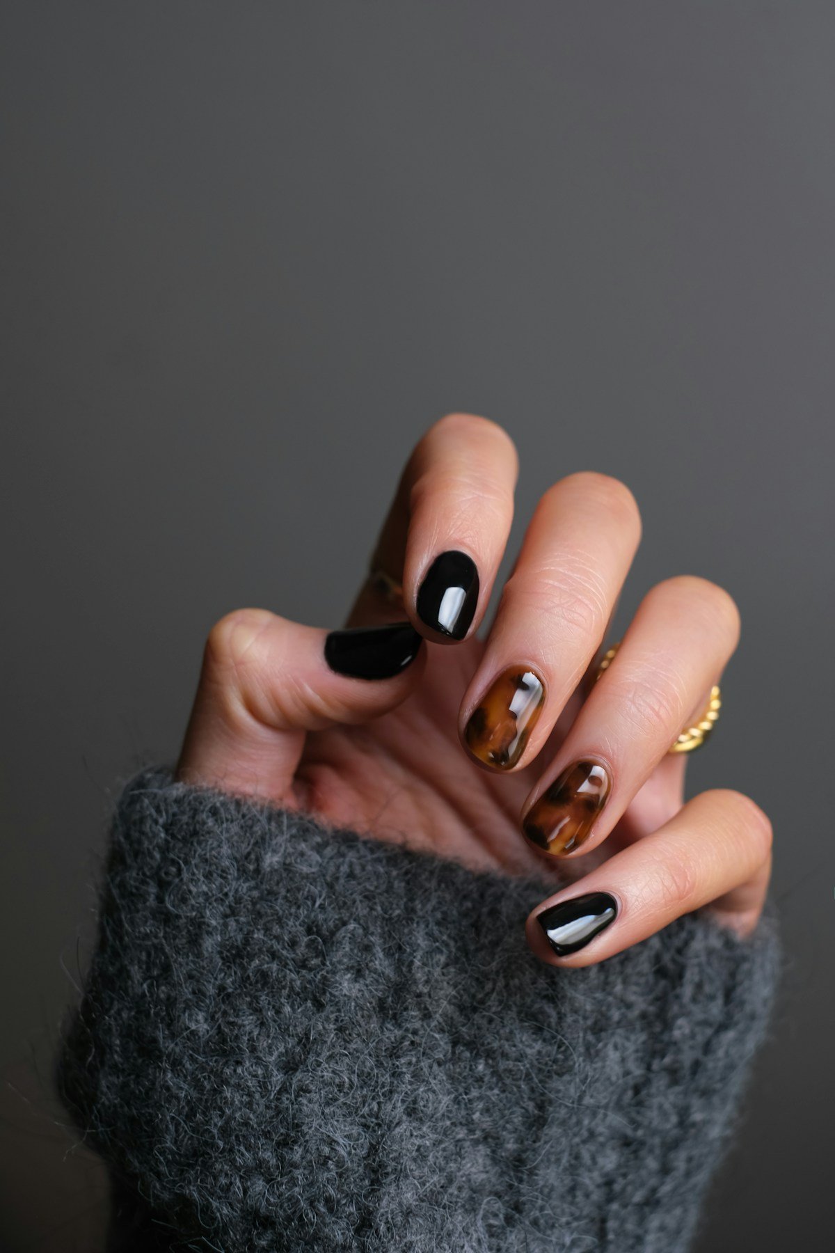 Ilustración de Uñas Brillosas
